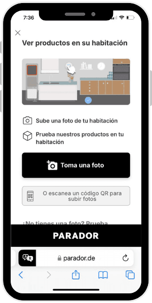 Visualizador Parador Room Designer